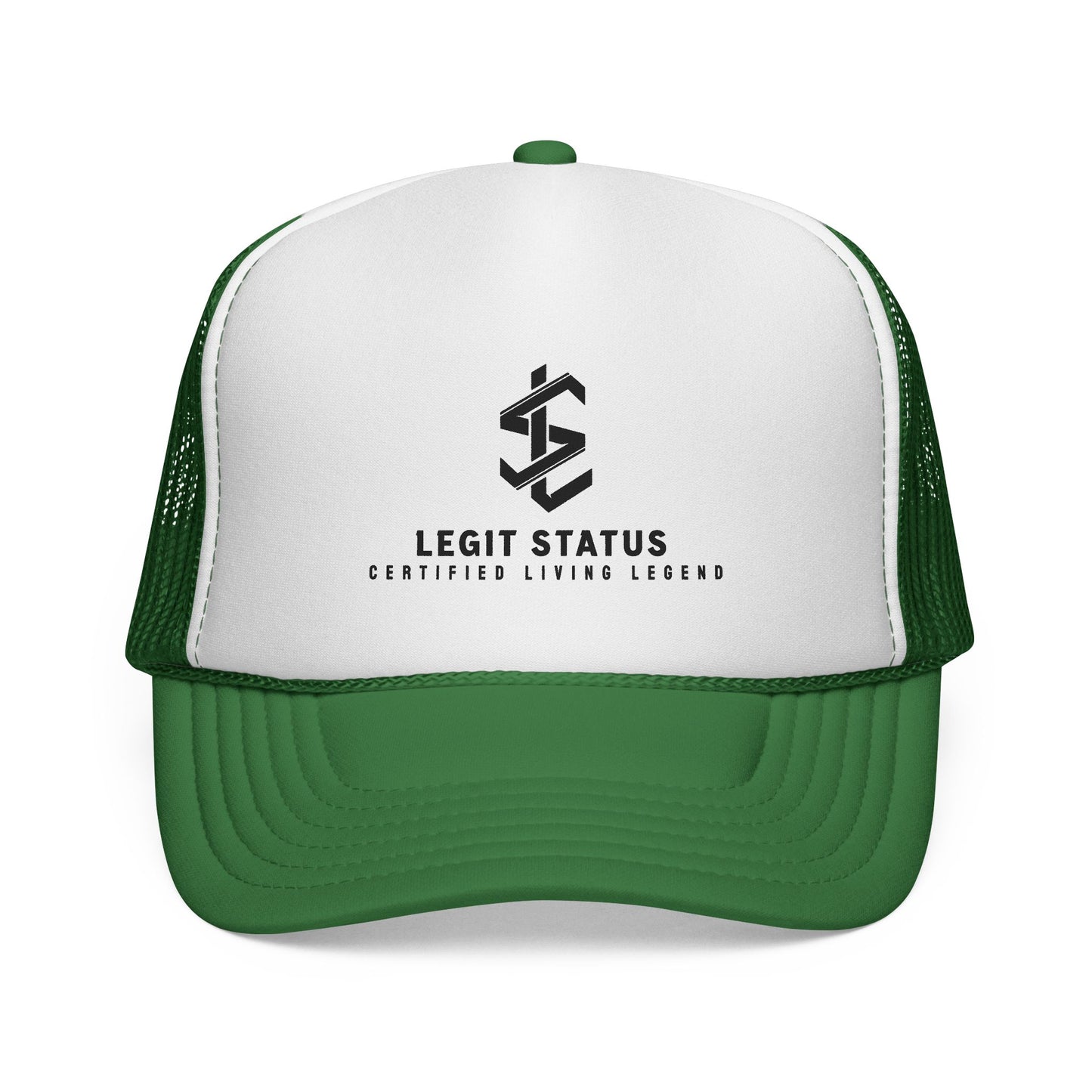 Trucker Cap — "Legit Status" Logo Mesh Hat