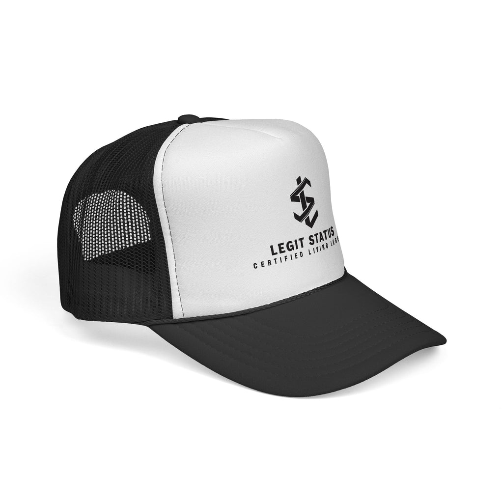 Legit Status Trucker Cap — 'Certified Living Legend' Mesh Hat