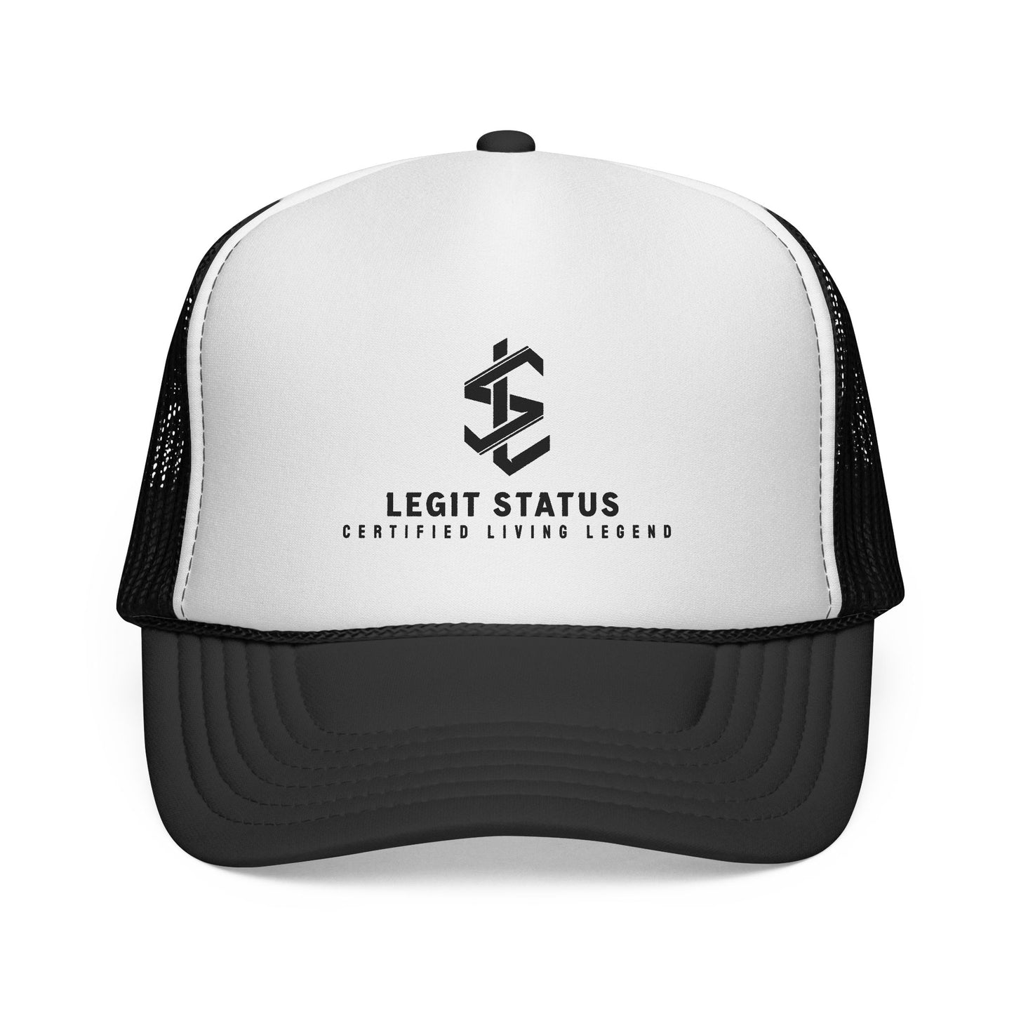 Trucker Cap — "Legit Status" Logo Mesh Hat