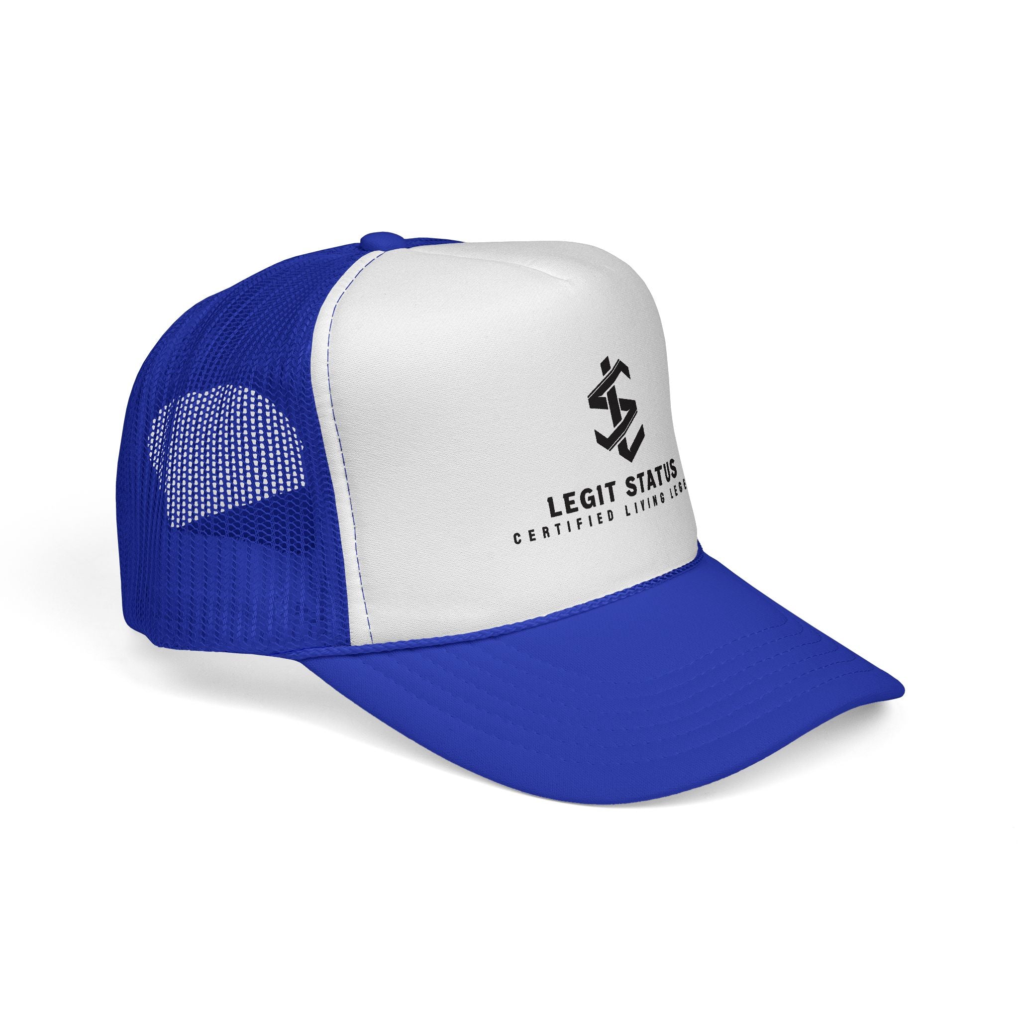 Legit Status Trucker Cap — 'Certified Living Legend' Mesh Hat
