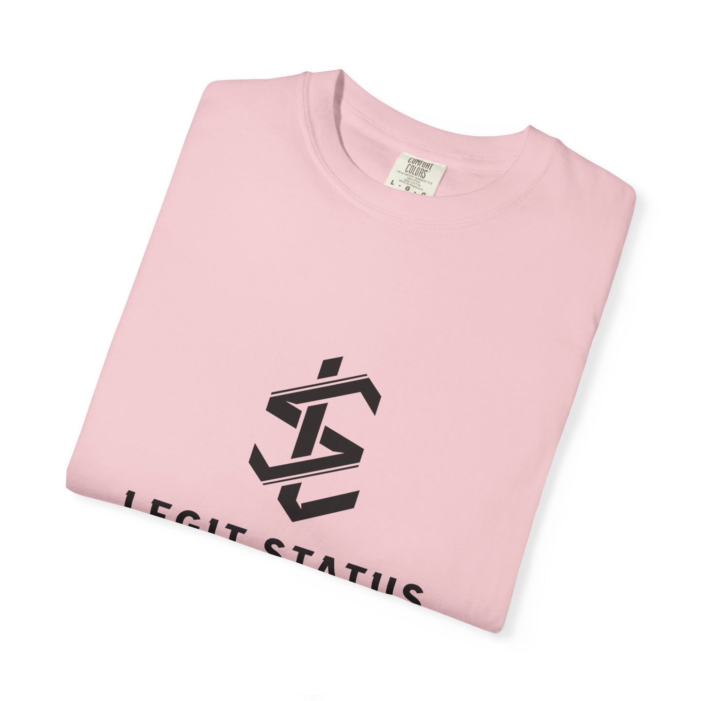 Legit Status Logo T-Shirt — "Legit Status: Certified Living Legend" Graphic Tee