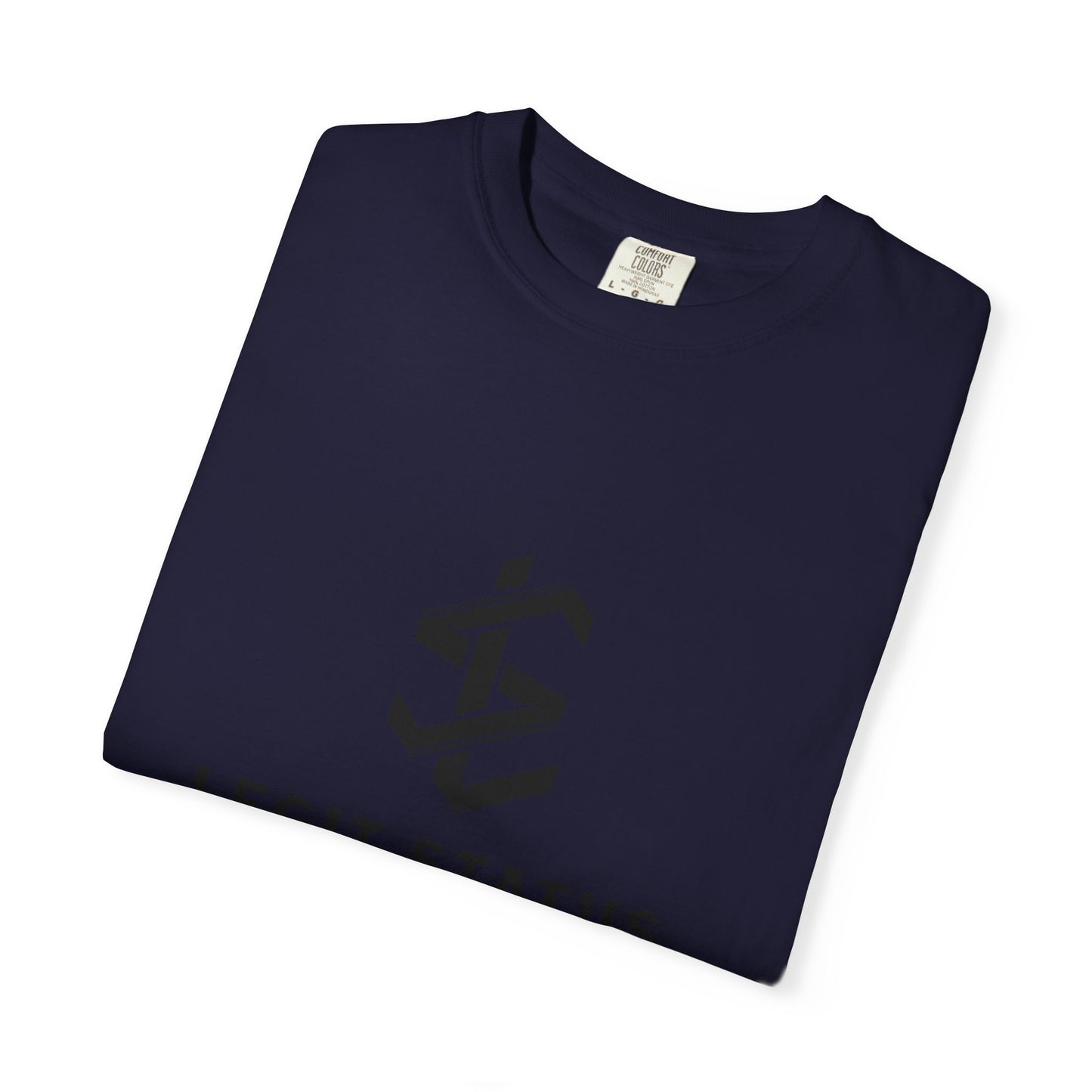 Legit Status Logo T-Shirt — "Legit Status: Certified Living Legend" Graphic Tee