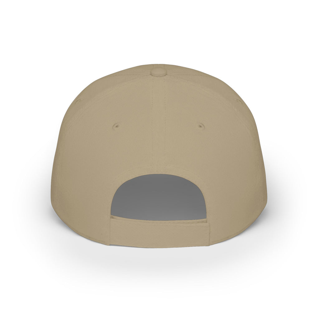 Legit Status Low Profile Baseball Cap — Minimal Logo Red Cap