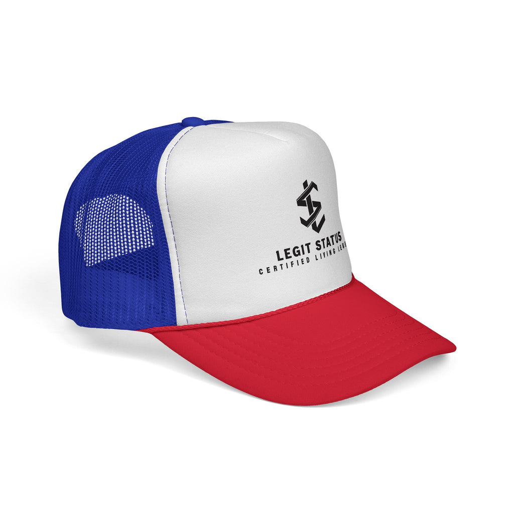 Legit Status Trucker Cap — 'Certified Living Legend' Mesh Hat