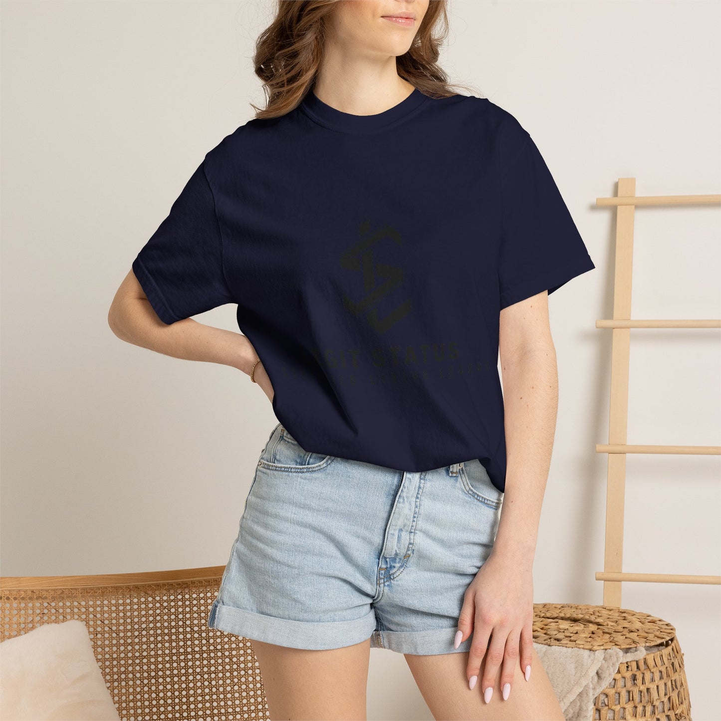 Legit Status Logo T-Shirt — "Legit Status: Certified Living Legend" Graphic Tee