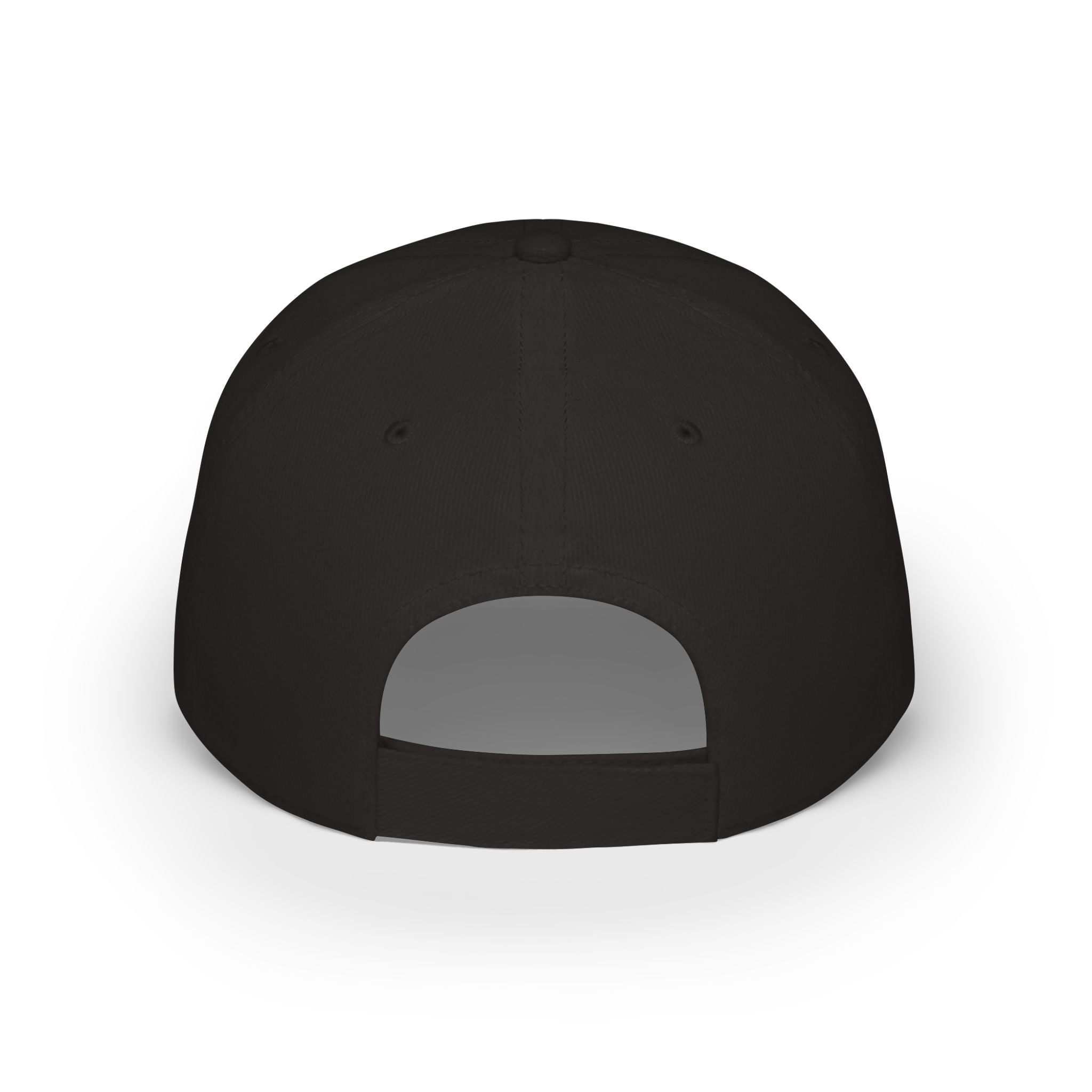 Legit Status Low Profile Baseball Cap — Minimal Logo Red Cap