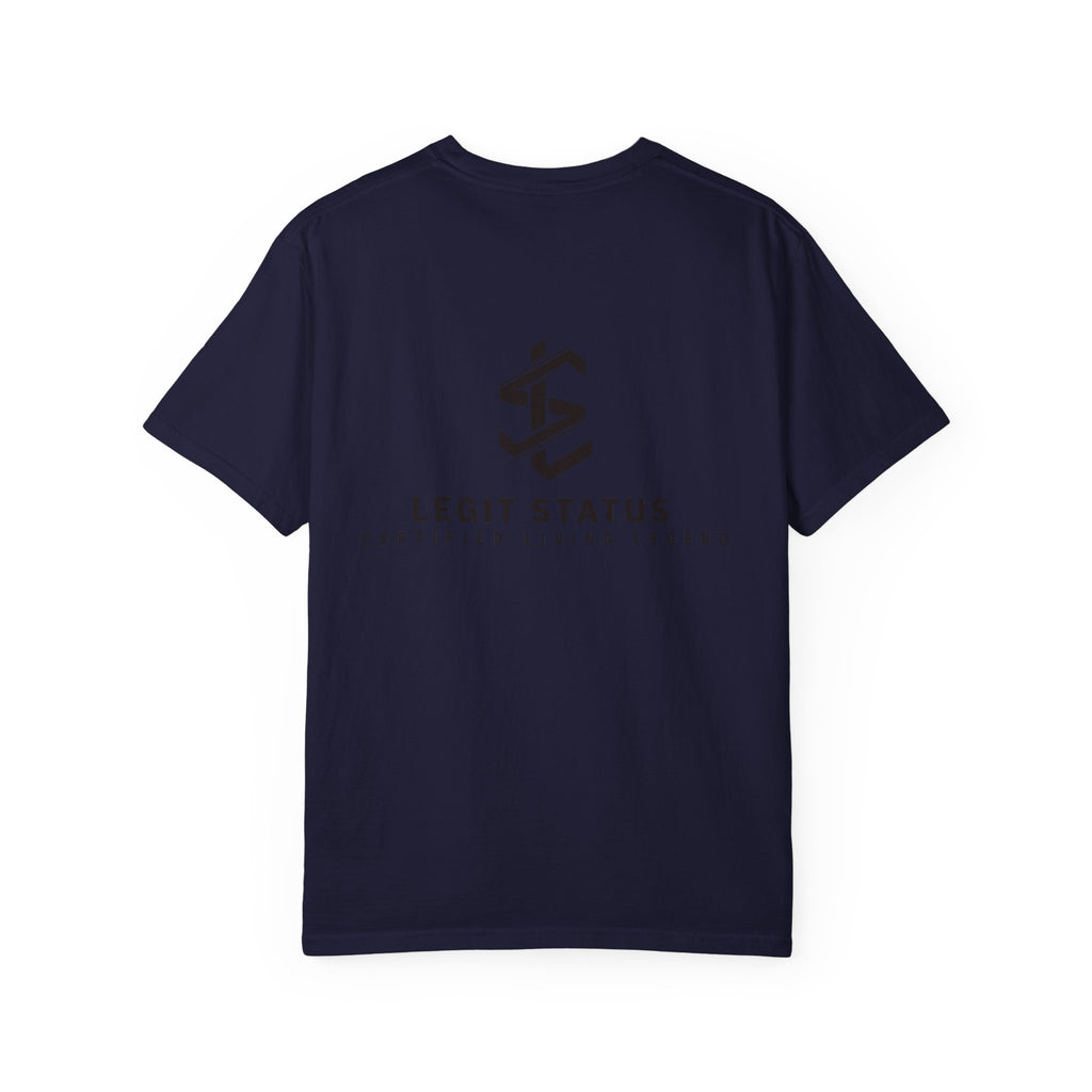 Living Legend T-Shirt — "Legit Status Certified" Graphic Tee