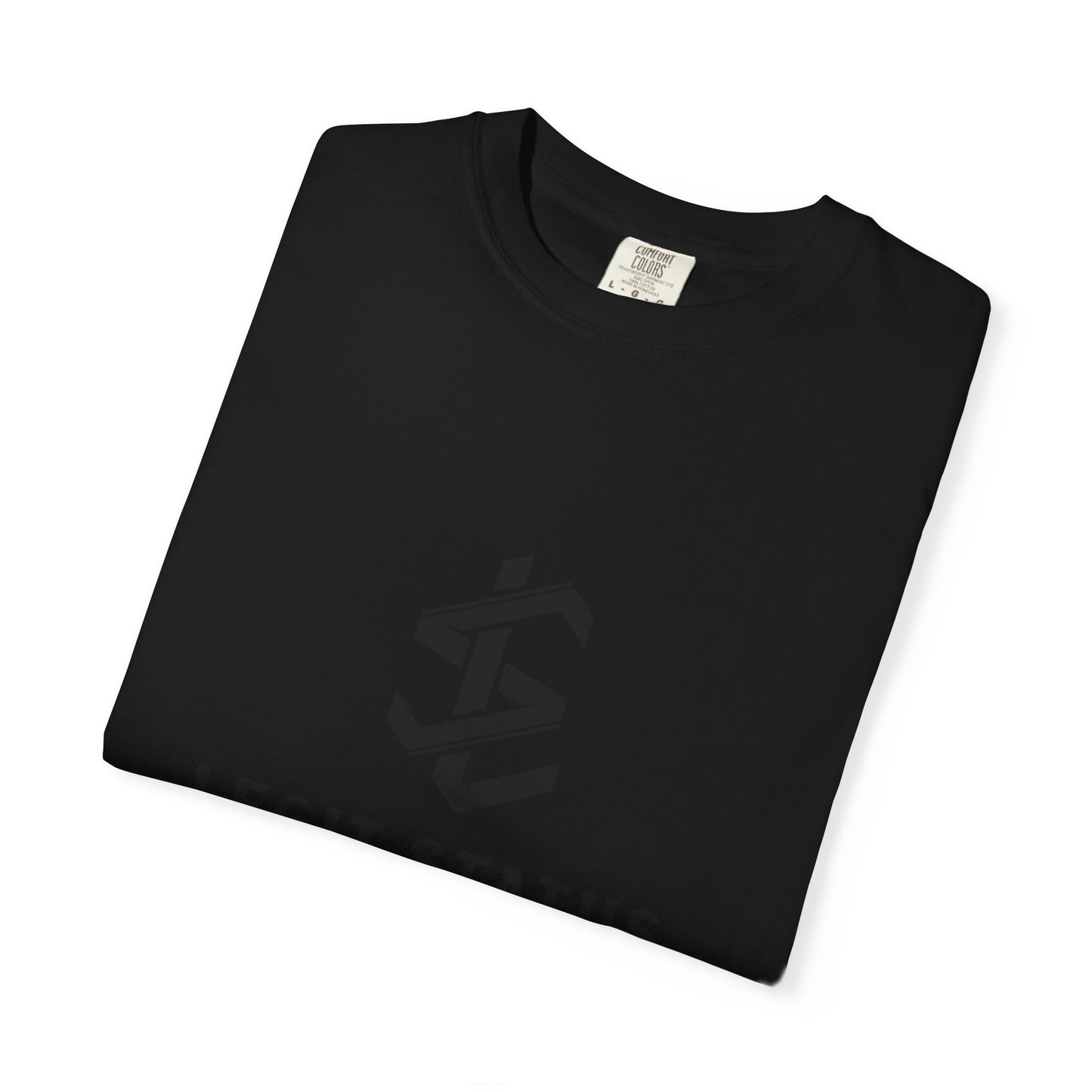 Legit Status Logo T-Shirt — "Legit Status: Certified Living Legend" Graphic Tee