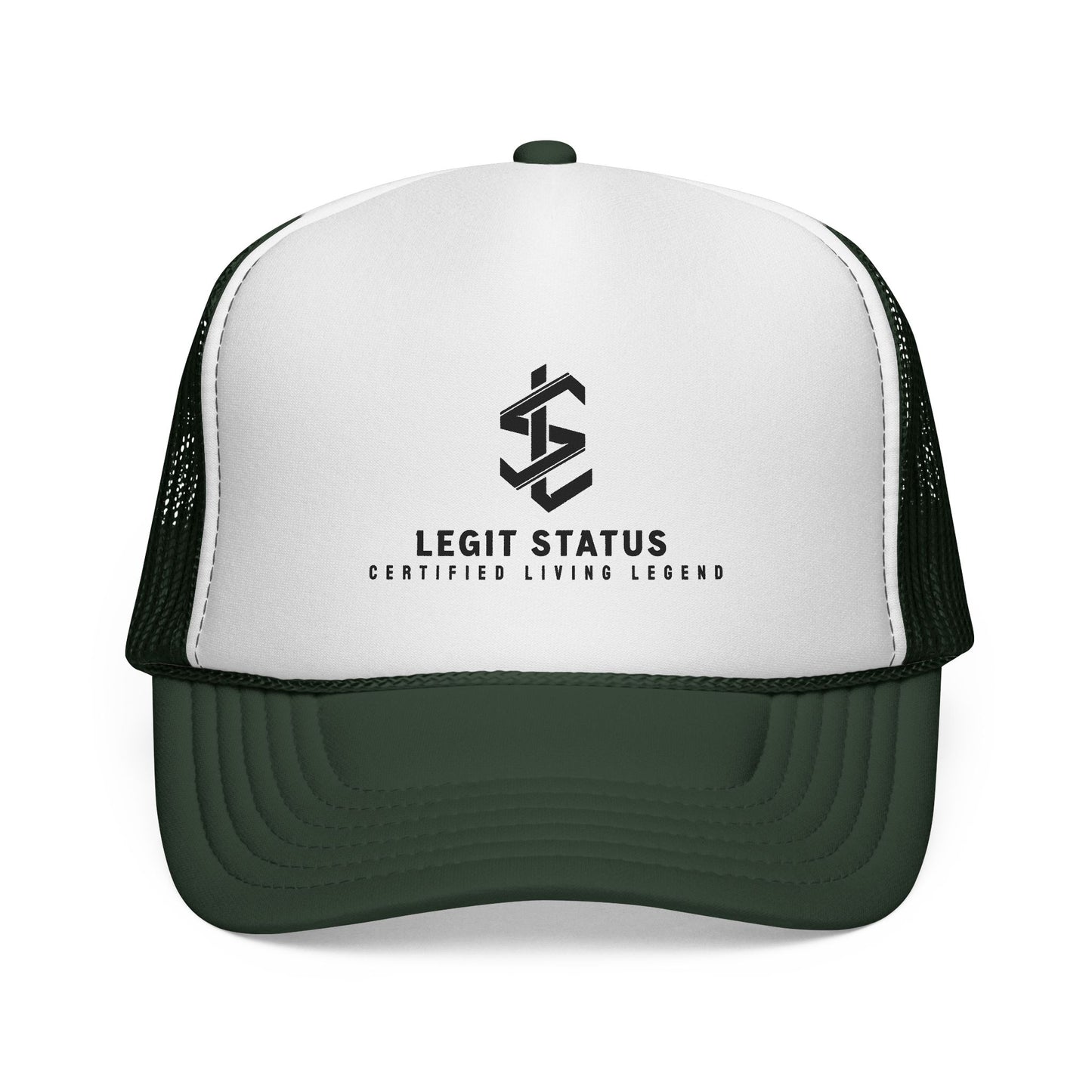 Trucker Cap — "Legit Status" Logo Mesh Hat
