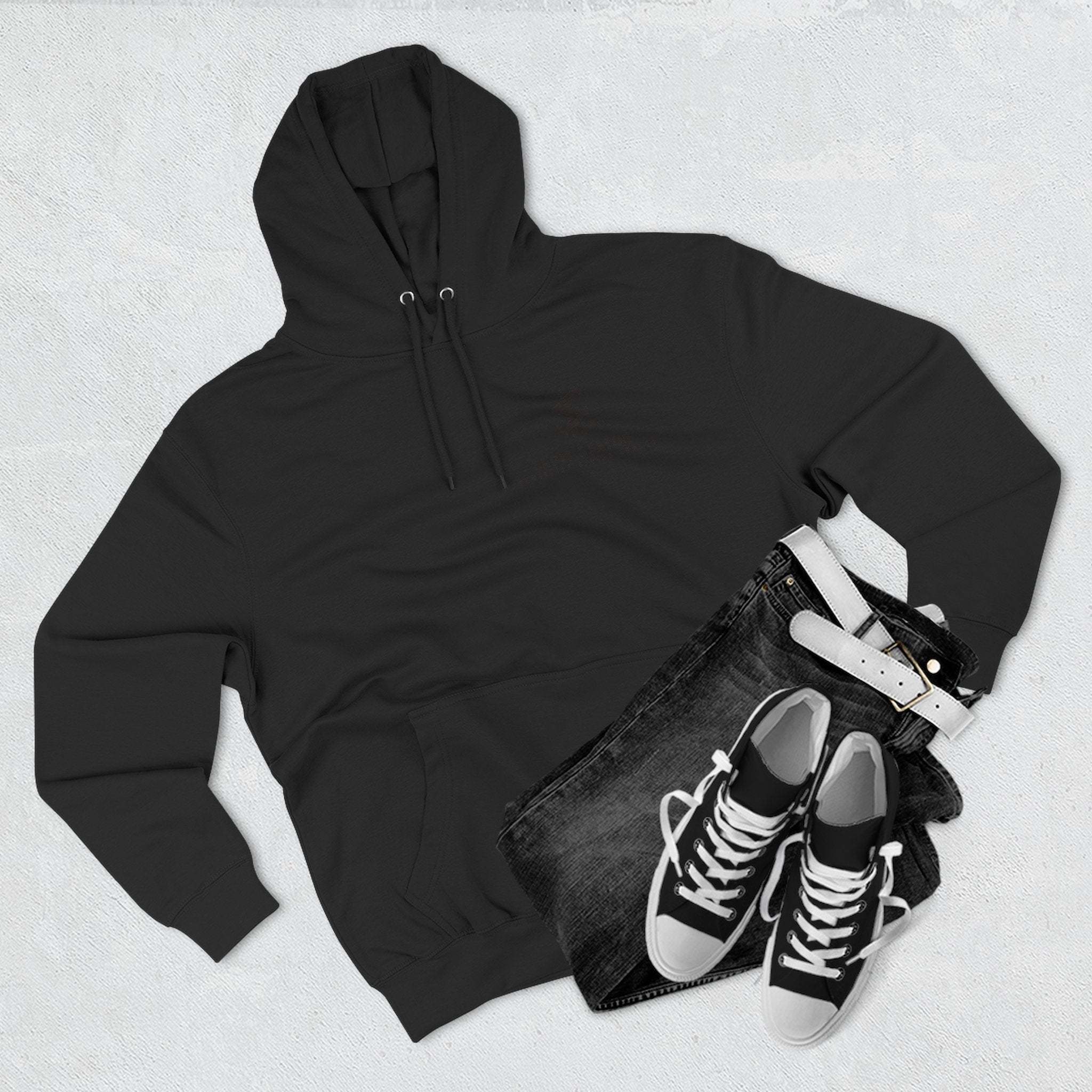 Legit Status Logo Hoodie — Minimalist Streetwear Fleece Hoodie