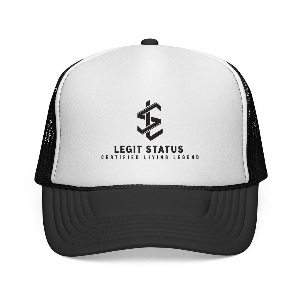 Legit Status Trucker Cap — 'Certified Living Legend' Mesh Hat