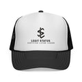 Legit Status Trucker Cap — 'Certified Living Legend' Mesh Hat