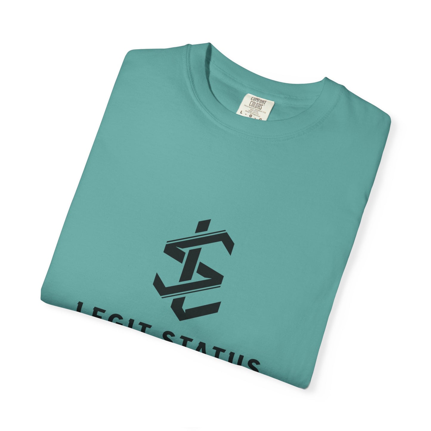Legit Status Logo T-Shirt — "Legit Status: Certified Living Legend" Graphic Tee
