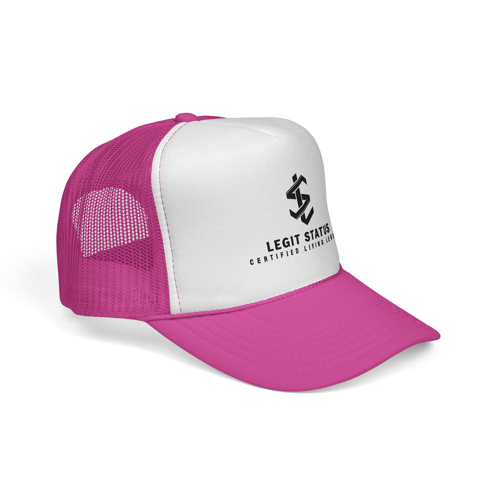 Legit Status Trucker Cap — 'Certified Living Legend' Mesh Hat