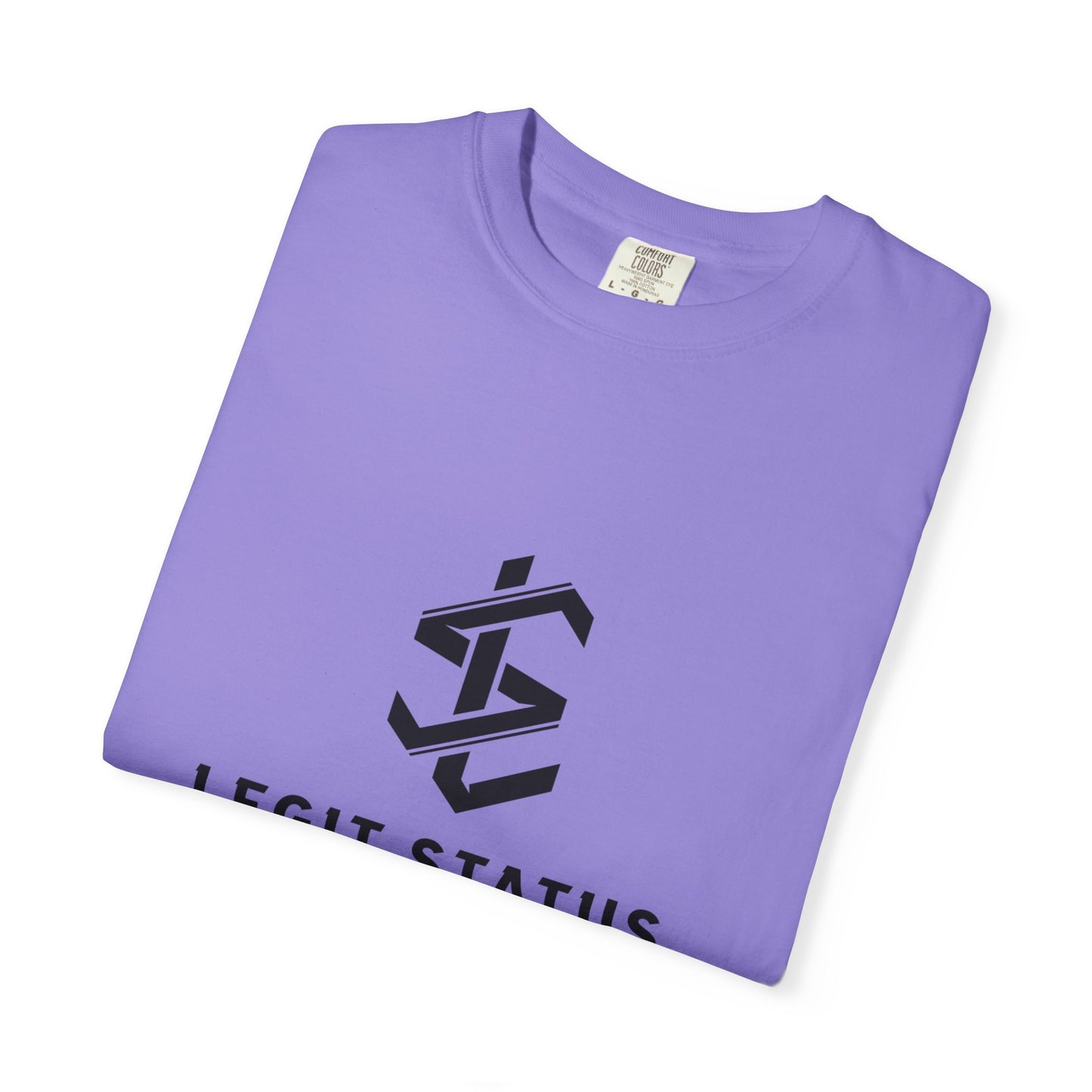 Legit Status Logo T-Shirt — "Legit Status: Certified Living Legend" Graphic Tee