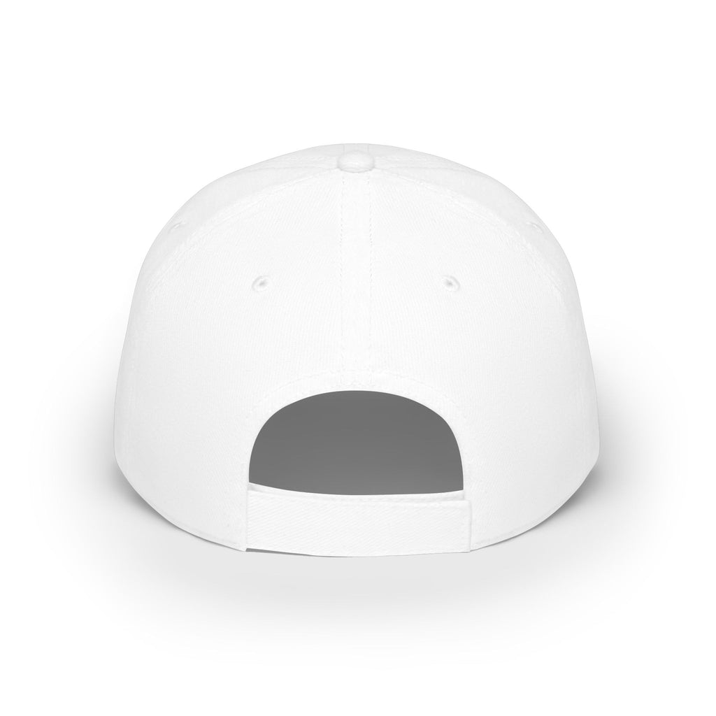 Legit Status Low Profile Baseball Cap — Minimal Logo Red Cap