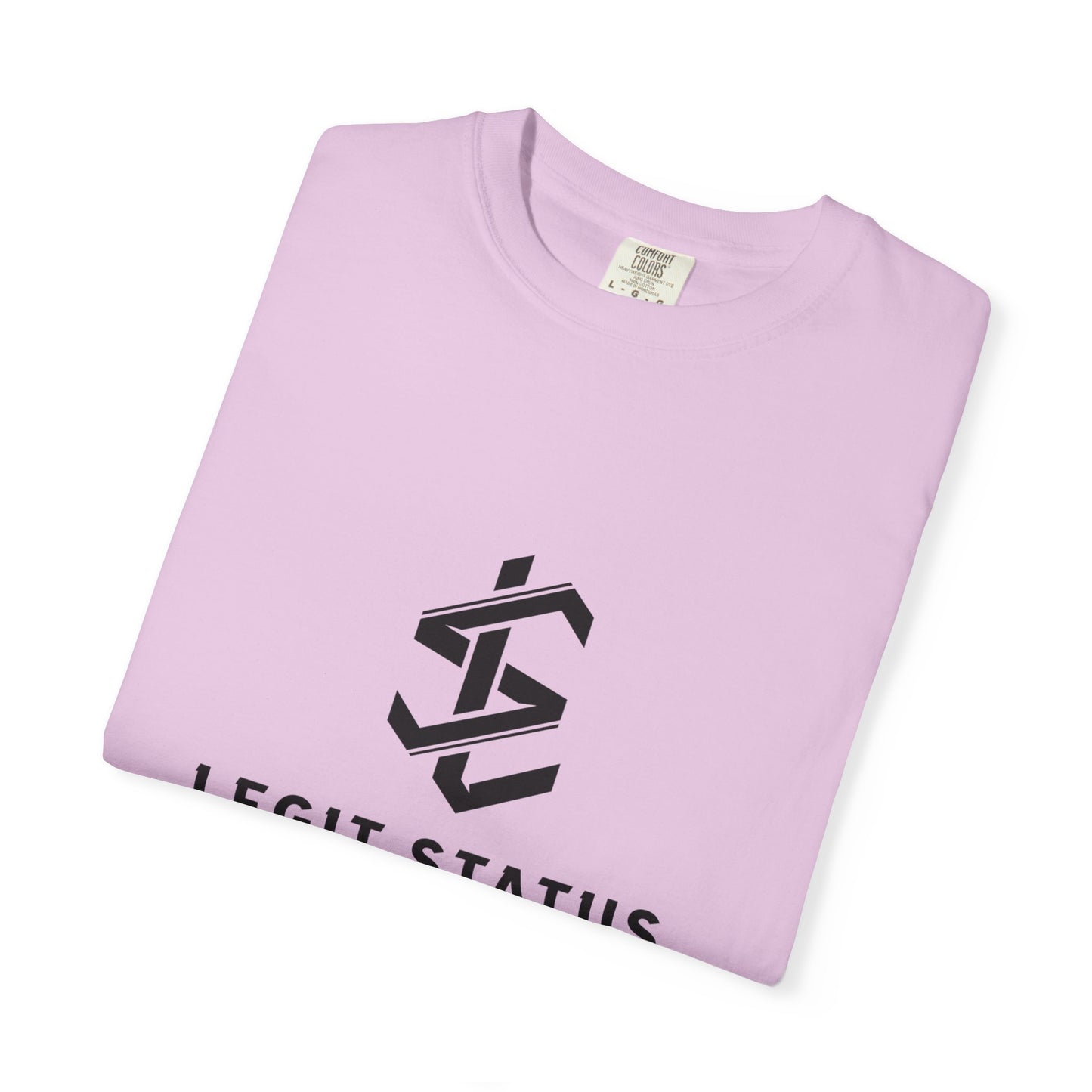 Legit Status Logo T-Shirt — "Legit Status: Certified Living Legend" Graphic Tee
