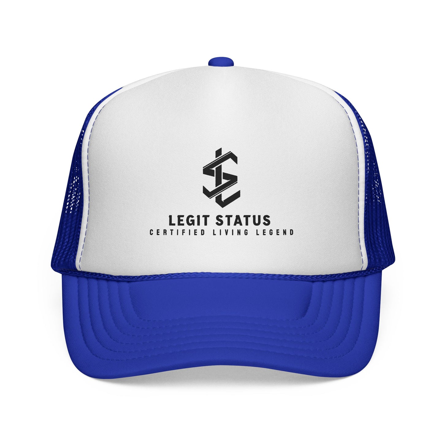 Trucker Cap — "Legit Status" Logo Mesh Hat