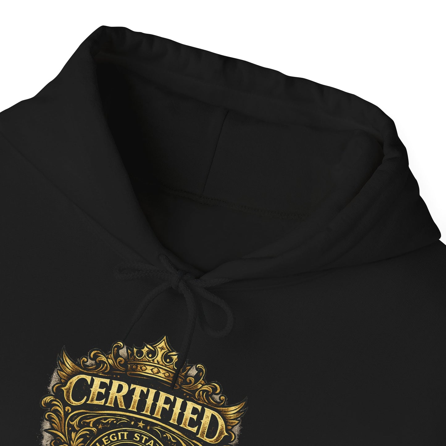 Certified Diver Hoodie – Vintage Gold Scuba Badge Pullover