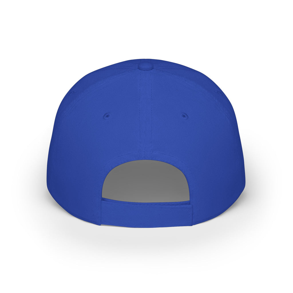 Legit Status Low Profile Baseball Cap — Minimal Logo Red Cap