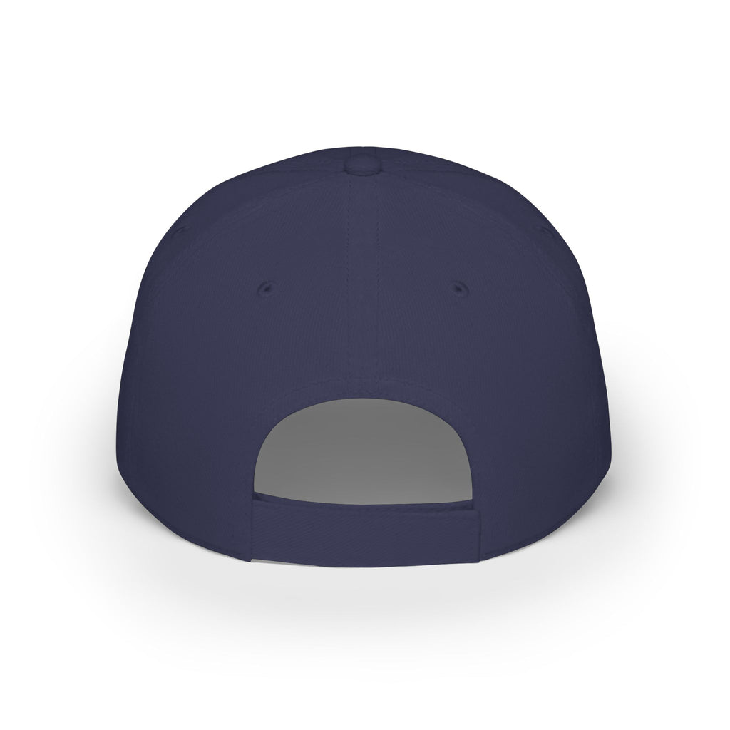 Legit Status Low Profile Baseball Cap — Minimal Logo Red Cap
