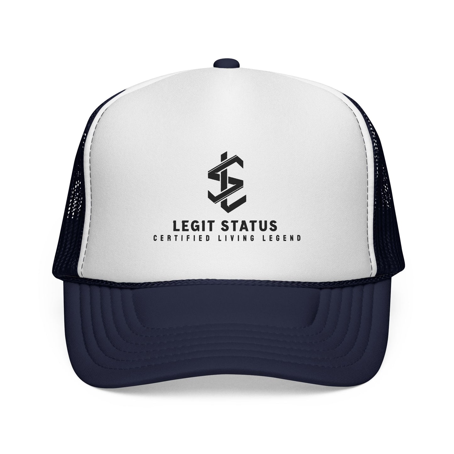 Trucker Cap — "Legit Status" Logo Mesh Hat