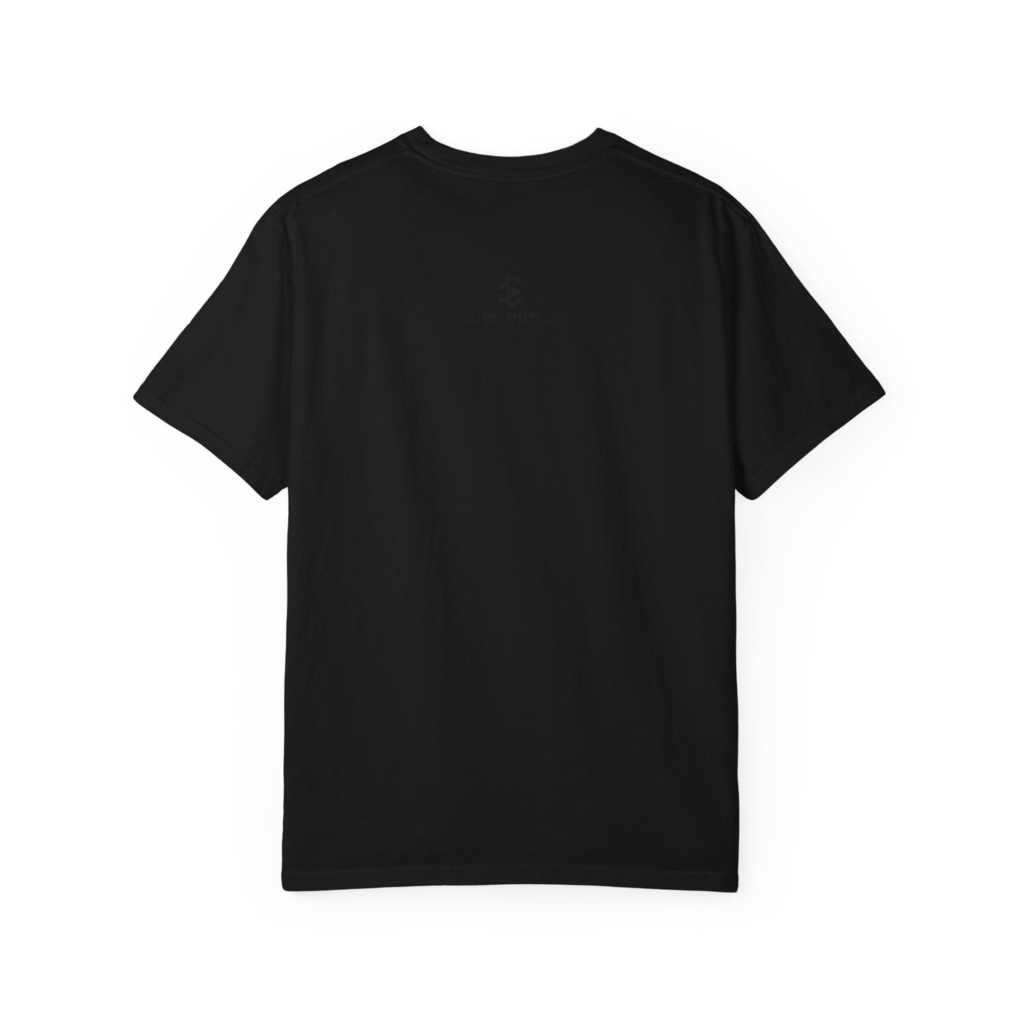 Legit Status Logo T-Shirt — "Legit Status: Certified Living Legend" Graphic Tee