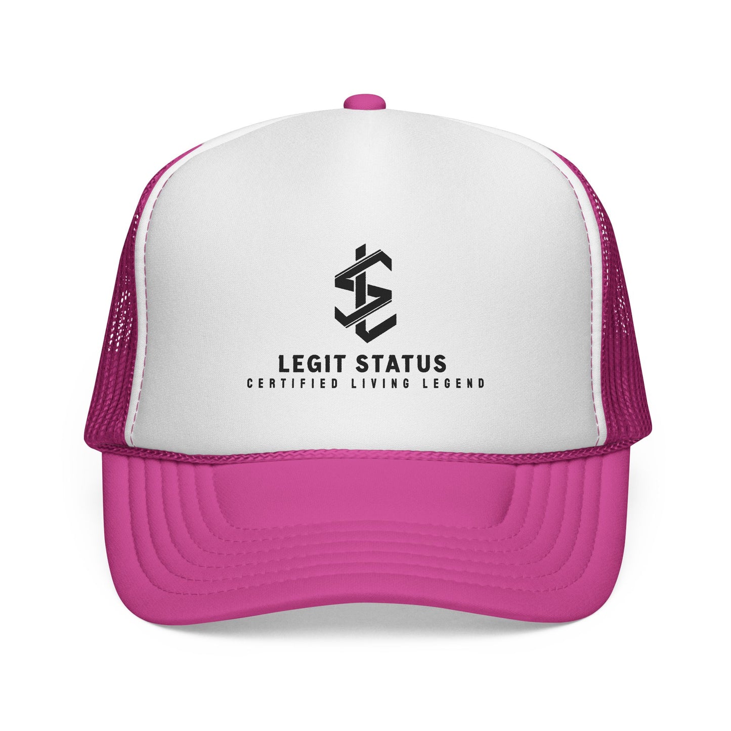 Trucker Cap — "Legit Status" Logo Mesh Hat