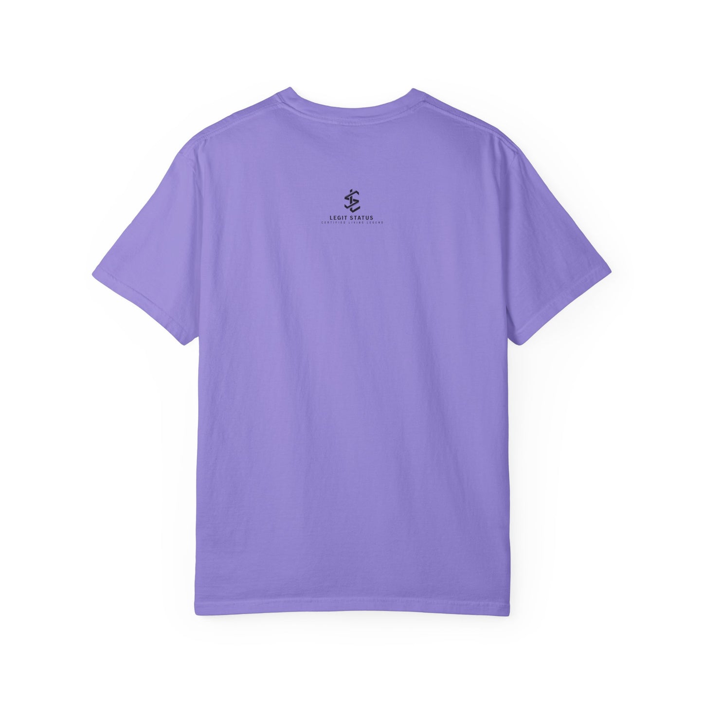 Legit Status Logo T-Shirt — "Legit Status: Certified Living Legend" Graphic Tee